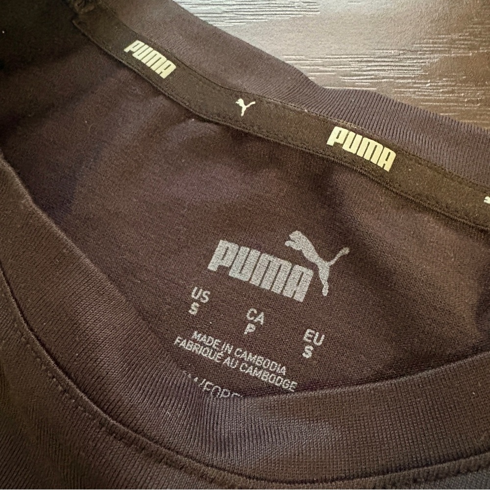 Puma Black Sleeveless Muscle Tee - Picture 6 of 11
